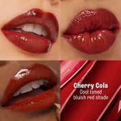 Lakme 9to5 Hya Beach Edit Lip Gloss Stain, Hydrating, Long Lasting, SPF 15 - 5 Cherry Cola, (10 ml)