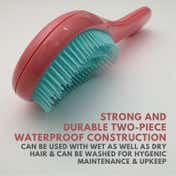 Alan Truman DT02 Detangling Brush - Pink Blue (1 Pc)