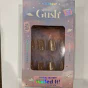 Gush Beauty Nailed It Reusable Luxury Press On Nails With Application Kit - Redhead Energy (24 pcs)
