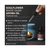 Soulflower White Oudh Aroma Oil - (30ml)