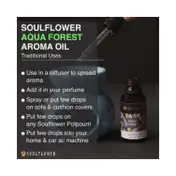 Soulflower Aqua Forest Aroma Oil - (30ml)
