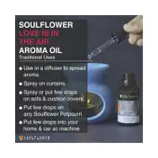 Soulflower Love Is In The Air Aroma Oil - (30ml)