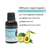 Soulflower Coldpressed Avocado Carrier Oil - (30ml)