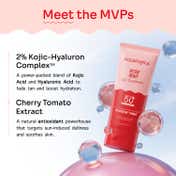 Aqualogica Detan+ Dewy Lightweight Sunscreen Gel SPF 50+ PA++++ for Normal & Dry Skin (80 g)