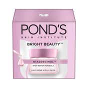 Pond's Bright Beauty Light Cream with UV Filter Niasorcinol Fades Dark Spots Brightens Skin (50 g)