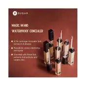 SUGAR Cosmetics Magic Wand Waterproof Concealer - 12 Con Leche (Light Golden Undertone) (8.4 g)