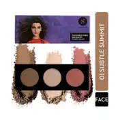SUGAR Cosmetics Contour De Force Face Palette - 01 Subtle Summit (12.5 g)