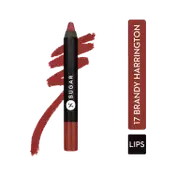 SUGAR Cosmetics Matte As Hell Crayon Lipstick - 17 Brandy Harrington (Rusty Reddish Pink) (2.8 g)
