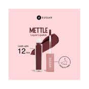 SUGAR Cosmetics Mettle Liquid Lipstick - 07 Bellatrix (Mauve Pink with Brown Undertones) (7 ml)