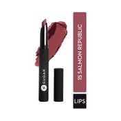 SUGAR Cosmetics Matte Attack Transferproof Lipstick - 15 Salmon Republic (Deep Salmon Pink) (2 g)