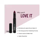 SUGAR Cosmetics Matte Attack Transferproof Lipstick - 03 The Grandberries (Dark Berry) (2 g)