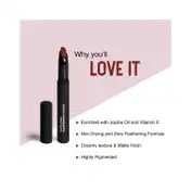 SUGAR Cosmetics Matte Attack Transferproof Lipstick - 06 Spring Crimson (Crimson Red) (2 g)