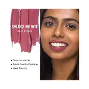 SUGAR Cosmetics Smudge Me Not Liquid Lipstick - 16 Bare Flair (Rose Brown) (4.5 ml)