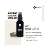 SUGAR Cosmetics Grand Finale Highlighting Setting Mist (50 ml)