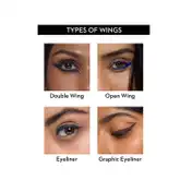 SUGAR Cosmetics Eye Warned You So! Double Matte Eyeliner - 01 Black Swan (Black) (1.7 ml)