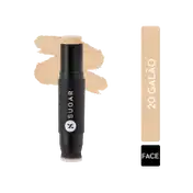 SUGAR Cosmetics Ace Of Face Foundation Stick With Inbuilt Brush - 20 Gal (Light Medium, Golden Undertone) (12g)