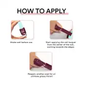 SUGAR POP Nail Lacquer - 22 Burgundy Bloom (10 ml)