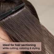 Vega Hair Clips for Women for Hair Styling, Cutting & Coloring Set of 3 Section Clips (HC-02)