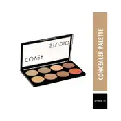 Swiss Beauty Cover Studio Ultra Base Concealer Palette - Shade 1 (16 g)