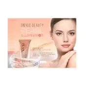 Swiss Beauty Pearl Illuminator Makeup Base - 01 Golden Pink (35 g)