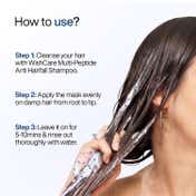 WishCare Multi-Peptide Strengthening Hair Mask - Controls Frizz Strengthens Hair (110 g)