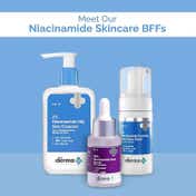 Pair The Derma Co. 2% Niacinamide Gentle Skin Cleanser (125 ml) with Niacinamide Face Serum & Face Wash