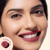 Mamaearth Luxe Matte Long Stay Lipstick with Passion Fruit Oil - Vintage Rose (2 g)
