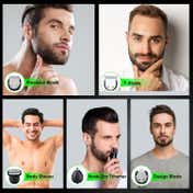 Vega 9 in 1 Pro Multi Grooming Trimmer for Men 150 Runtime 120 Min Charge USB Type C VHTH-32