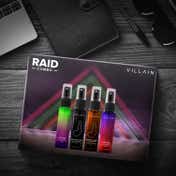 VILLAIN Raid Combo Premium Perfume Gift Set (4 pcs)