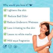 WishCare Underarm Roll On Serum Lightening & Odor Control - Vanilla (50 ml)