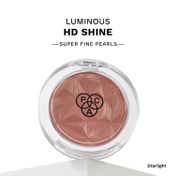 PAC Killer Glow Powder Highlighter Micro Pearls Rose Gold Luminous HD Shine - Starlight (8.11 g)