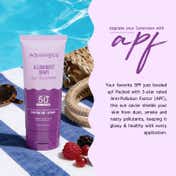 Aqualogica Illuminate+ Dewy Lightweight Sunscreen Gel SPF 50+ PA++++ for All Skin Types (80 g)