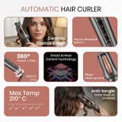 VGR V-581 Automatic Hair Curler for Women 5 Temperature Settings Fast Heating