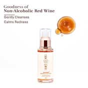 BiE Vin Rouge Renewing Face Wash - Cleanser for Hydration, Glow & Anti-Aging (50 ml)