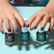 BLUESKY Kids Glossy Finish Airkiss Peel-off Nail Polish Set - Cosmic Space (3 pcs)