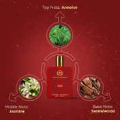 The Man Company Night, Fire and Black Perfume for Men (3 pcs)