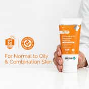 The Derma Co 1% Hyaluronic Sunscreen Aqua Gel With SPF 50 PA++ (80g)