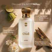 Ajmal White Oud Eau De Parfum Unisex Perfume (50 ml)