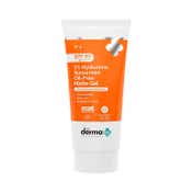 The Derma Co 1% Hyaluronic Sunscreen Oil-Free Matte Gel SPF 50 (80 g)