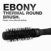 Ikonic Professional Thermal Round Brush TRB 25 - Black