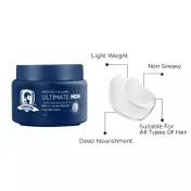The Beard Story Protect & Care Ultimate Men Daily Hair Cream (100gm)