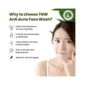 TNW The Natural Wash Anti-Acne Face Wash (100ml)