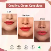 TNW The Natural Wash Matte Velvet Longstay Liquid Lipstick - Spicy Coral (5 ml)