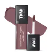 TNW The Natural Wash Matte Velvet Longstay Liquid Lipstick - Plumberry (5 ml)