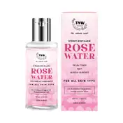 TNW The Natural Wash Steam Distilled Pure Rose Water (100ml)
