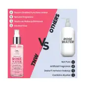 TNW The Natural Wash Steam Distilled Rose Water Facial Toner (200ml)