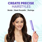 Vega Rat-Tail Comb for Hair Styling for Hair Sectioning & Hair Styling (1272)