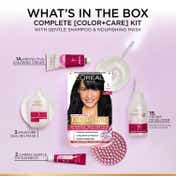 LOreal Paris New Excellence Creme Hair Color With Hyaluronic Acid, 1 Black, (100gm + 72ml)