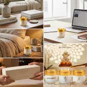 Seva Home Enchante Divine Collection Candle (3 Pcs)