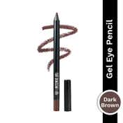 PAC Intense Gel Colored Eye Pencil 36H Longwear Smudgeproof Waterproof - Dark Brown (1.2 g)